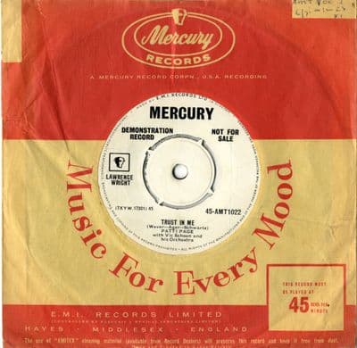 Patti Page - Trust In Me/Under The Sun Valley Moon (AMT 1022) Demo