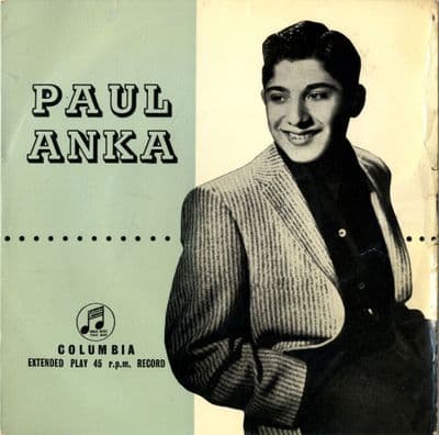 Paul Anka - Diana - I Love You Baby (SEG 7747)