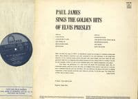Paul James - Sings The Golden Hits Of Elvis Presley (6438 001) M-