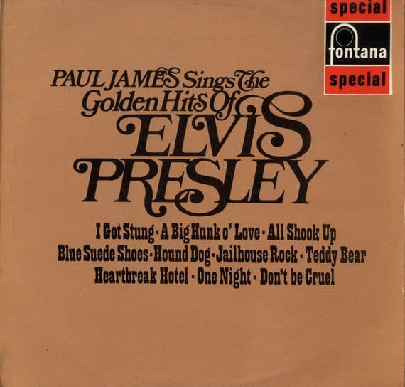 Paul James - Sings The Golden Hits Of Elvis Presley (6438 001) M-
