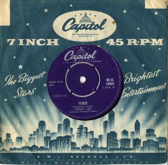 Peggy Lee - Fever/You Don't Know (F 3998)