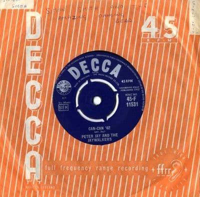 Peter Jay And The Jaywalkers - Can-Can '62/Redskins (F 11531)