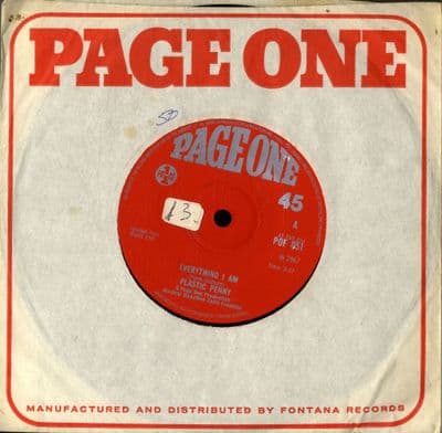 Plastic Penny - Everything I Am/No Pleasure Without Pain My Love (POF 051) M-