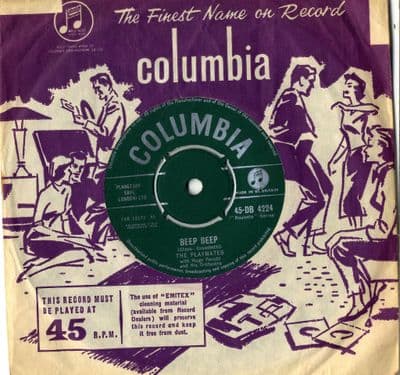 Playmates,The - Beep Beep/Your Love (DB 4224) Ex