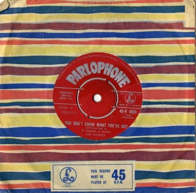 Ral Donner - You Don't Know What You've Got/So Close To Heaven (4820) Ex