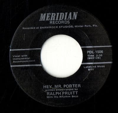 Ralph Pruitt - Hey Mr, Porter/This Heart Within Me (1506)