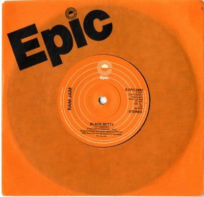 Ram Jam - Black Betty/I Should Have Known (EPC 5492) M-