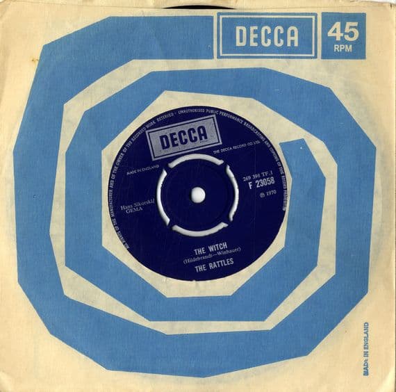 Rattles,The - The Witch/Geraldine (F 23058) M-