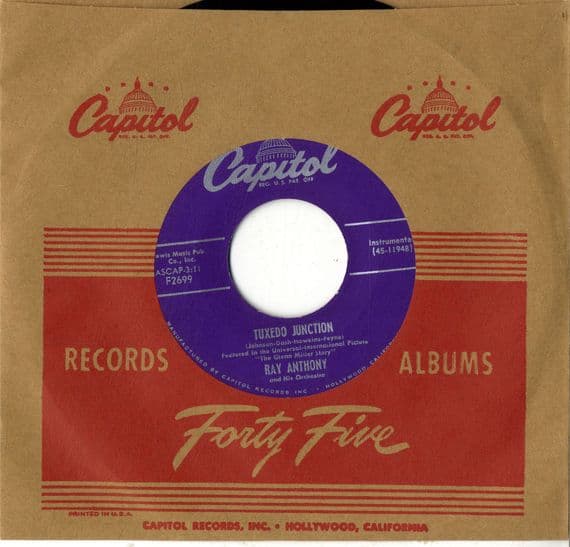 Ray Anthony & Orch. - Tuxedo Junction/In The Mood (F 2699) M-