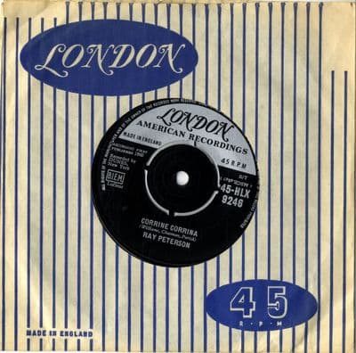 Ray Peterson - Corrine Corrina/Be My Girl (HLX 9246)