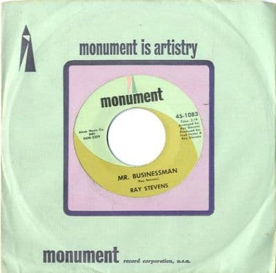 Ray Stevens - Mr. Businessman/Face the Music (1083) M-