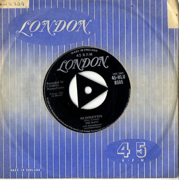 Rays,The - Silhouettes/Daddy Cool (HLU 8505) Ex