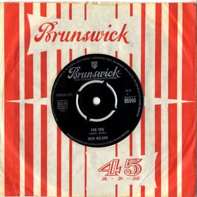 Rick Nelson - For You/That's All She Wrote (05900) Ex
