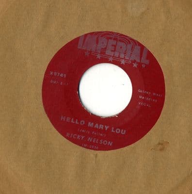 Ricky Nelson - Hello Mary Lou/Travellin' Man (X 5741)