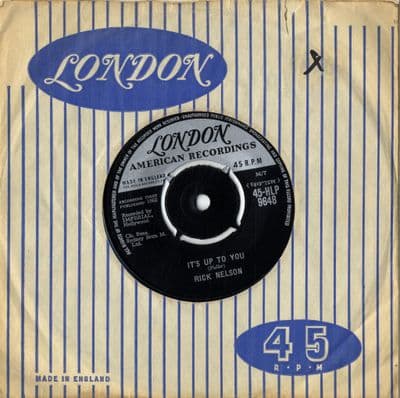 Ricky Nelson - It's Up To You/I Need You (HLP 9648)