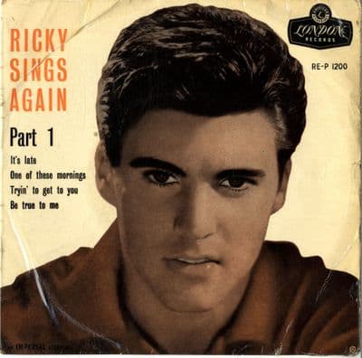 Ricky Nelson - Ricky Sings Again Part 1 (RE-P 1200)