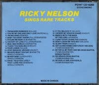 Ricky Nelson - Sings Rare Tracks - Canada CD
