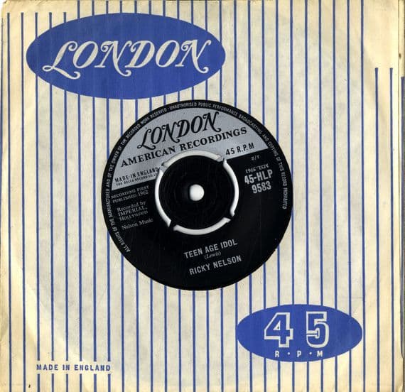 Ricky Nelson - Teen Age Idol/I've Got My Eyes On You (HLP 9583)