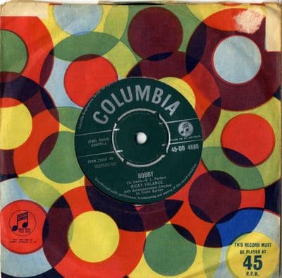 Ricky Valance - Bobby/I Want To Fall In Love (DB 4680)