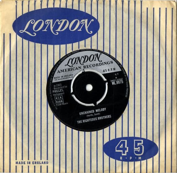 Righteous Brothers,The - Unchained Melody/Hung On You (HL 9975) M-