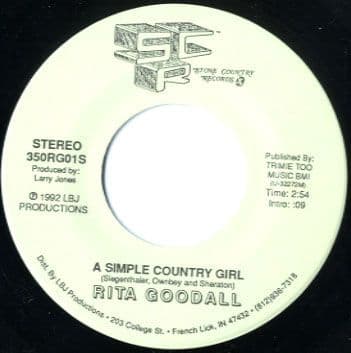 Rita Goodall - A Simple Country Girl (Promo with Promo Sheet) M