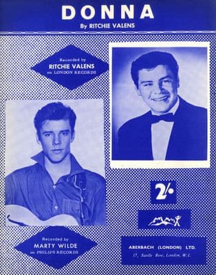 Ritchie Valens  - Marty Wilde - Donna - Mint
