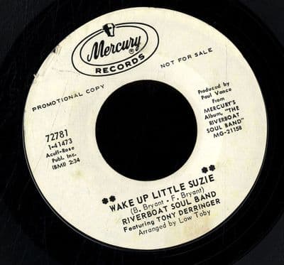 Riverboat Soul Band - Wake Up Little Suzie/Up-Down That's Wrong (72781) Promo
