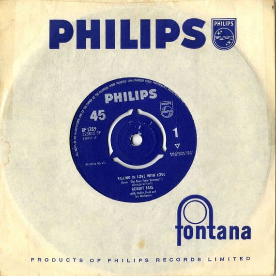 Robert Earl - Falling In Love With Love/Give Me My Chance (BF 1289) M-