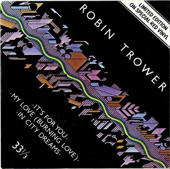 Robin Trower - It's For You/My Love/In City Dreams (2247) Red Vinyl - M-/M-