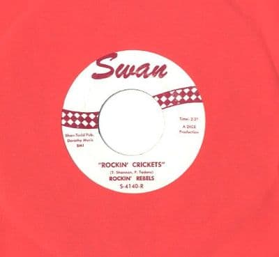 Rockin' Rebels - Rockin' Crickets/Hully Gully Rock (S 4140)