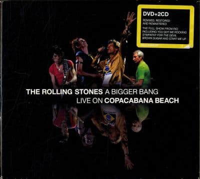 Rolling Stones,The - A Bigger Bang Live On Copacabana Beach - 2 x CD + DVD Set