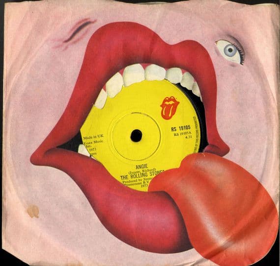 Rolling Stones,The - Angie/Silver Train (RS 19105) M-