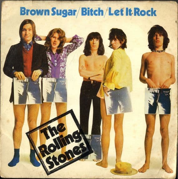 Rolling Stones,The - Brown Sugar/Bitch/Let It Rock  (RS 19100)