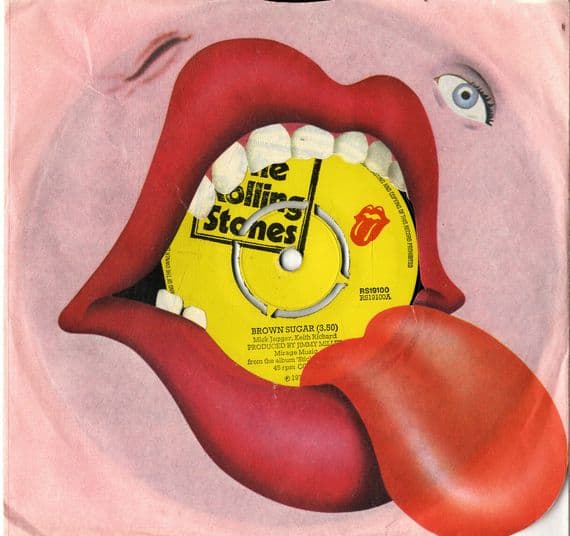 Rolling Stones,The - Brown Sugar/Bitch/Let It Rock (RS 19100) M-