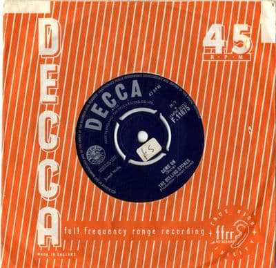 Rolling Stones,The - Come On/I Want To Be Loved (F 11675) Rare 1st Single