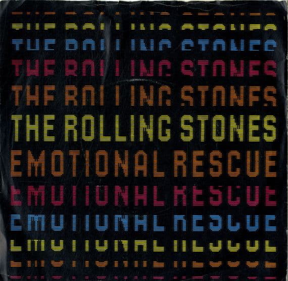 Rolling Stones,The - Emotional Rescue/Down In The Hole (RSR 105) M-