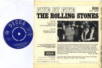 Rolling Stones,The - Five By Five (DFE 8590) Ex/Ex