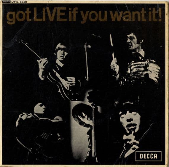 Rolling Stones,The - Got Live If You Want It (DFE 8620) Ex