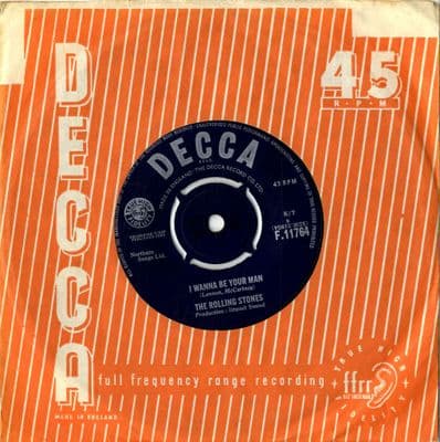 Rolling Stones,The - I Wanna Be Your Man/Stoned (F 11764)