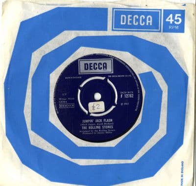 Rolling Stones,The - Jumpin' Jack Flash/Child Of The Moon (F 12782) M-