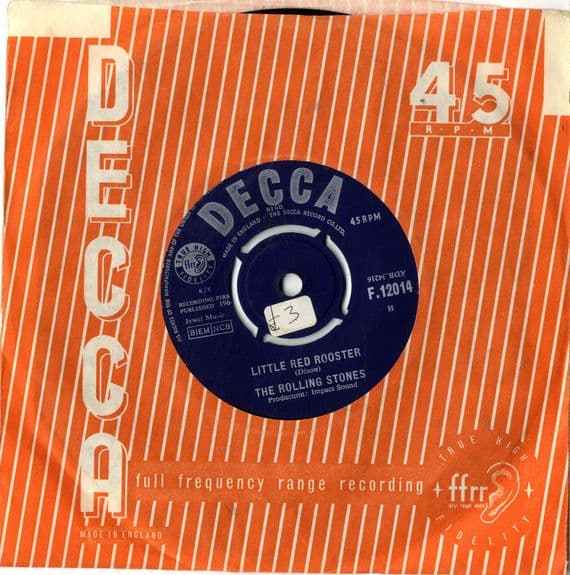 Rolling Stones,The - Little Red Rooster/Off The Hook (F 12014) Ex