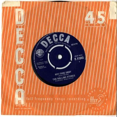 Rolling Stones,The - Not Fade Away/Little By Little (F 11845)