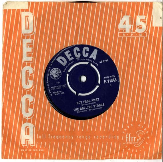 Rolling Stones,The - Not Fade Away/Little By Little (F 11845)