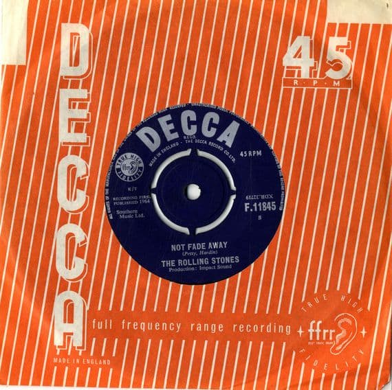 Rolling Stones,The - Not Fade Away/Little By Little (F 11845) M-