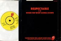 Rolling Stones,The - Respectable/When the Whip Comes Down (2861)  Ex/Ex