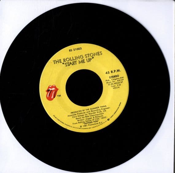 Rolling Stones,The - Start Me Up/No Use In Crying (21003) Ex