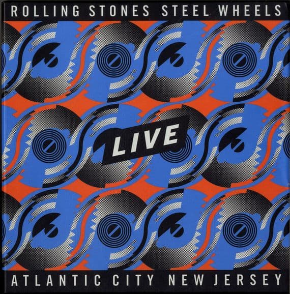 Rolling Stones,The - Steel Wheels Live - Collectors 6 Disc Set + Book - As New