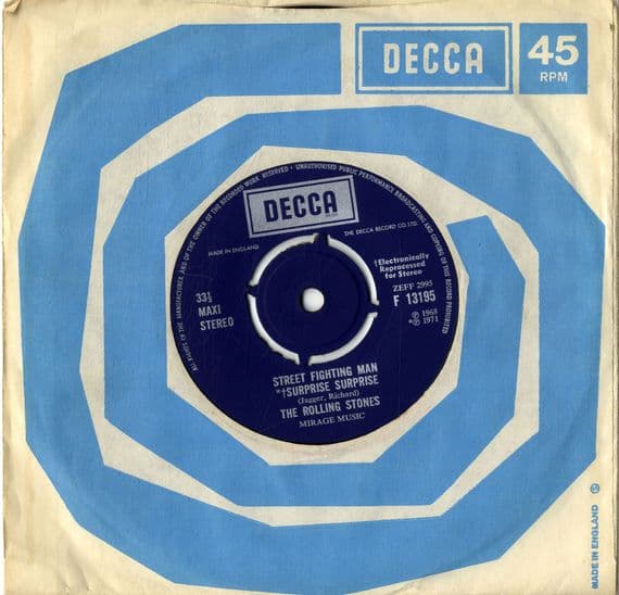 Rolling Stones,The - Street Fighting Man/Surprise Surprise/Everybody Needs Somebody To Love