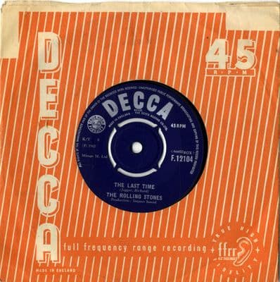 Rolling Stones,The - The Last Time/Play With Fire (F 12104 )