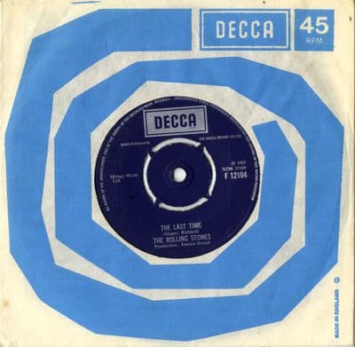 Rolling Stones,The - The Last Time/Play With Fire (F 12104 ) 1967 Pressing - M-